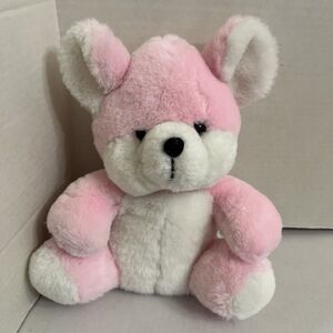 Pachinko Palace 12” Mouse Prize Plush Circa 80s/90s Pink White